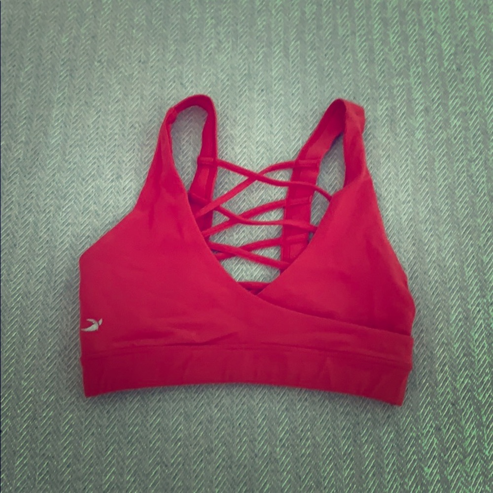 Cute like new strappy back Glyder Sports Bra